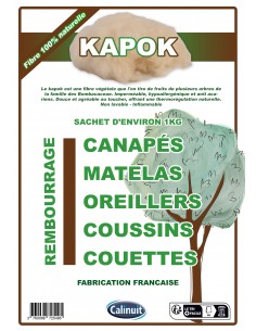 Fibre naturelle Kapok pour...